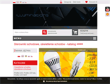 Tablet Screenshot of illuminations.pl